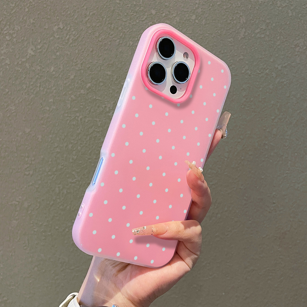 Phone Cases Blue - Adorable Light Blue Polka Dot Phone