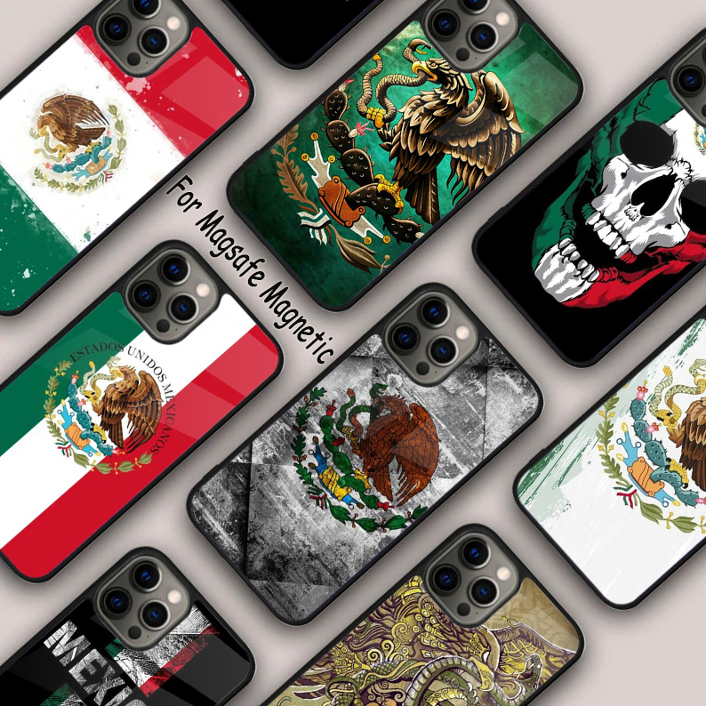 Phone Cases Australia - Mexico flag Magnetic Phone Case For