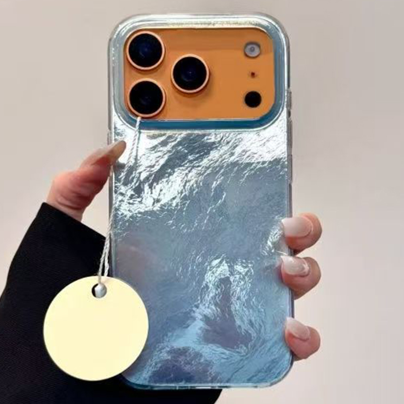 Phone Cases Blue - INS Style Blue Blending Print Phone