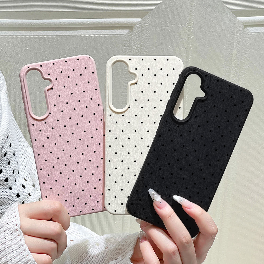 Phone Cases Samsung S25 Ultra - Ins Polka Dots Phone Case For