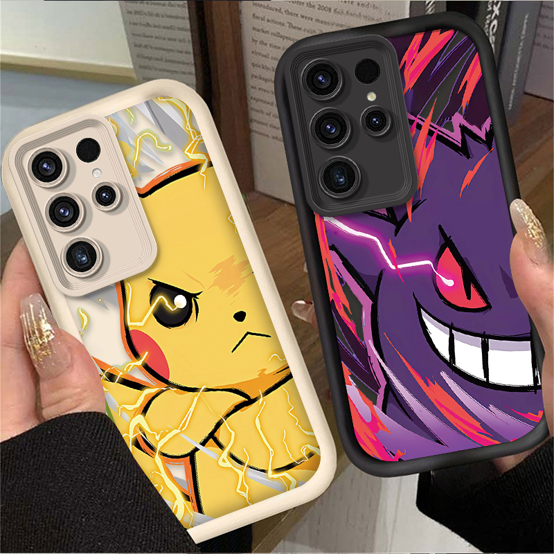 Phone Cases For Samsung S21 5G - Cartoon P-Pokemon Phone Case For Samsung