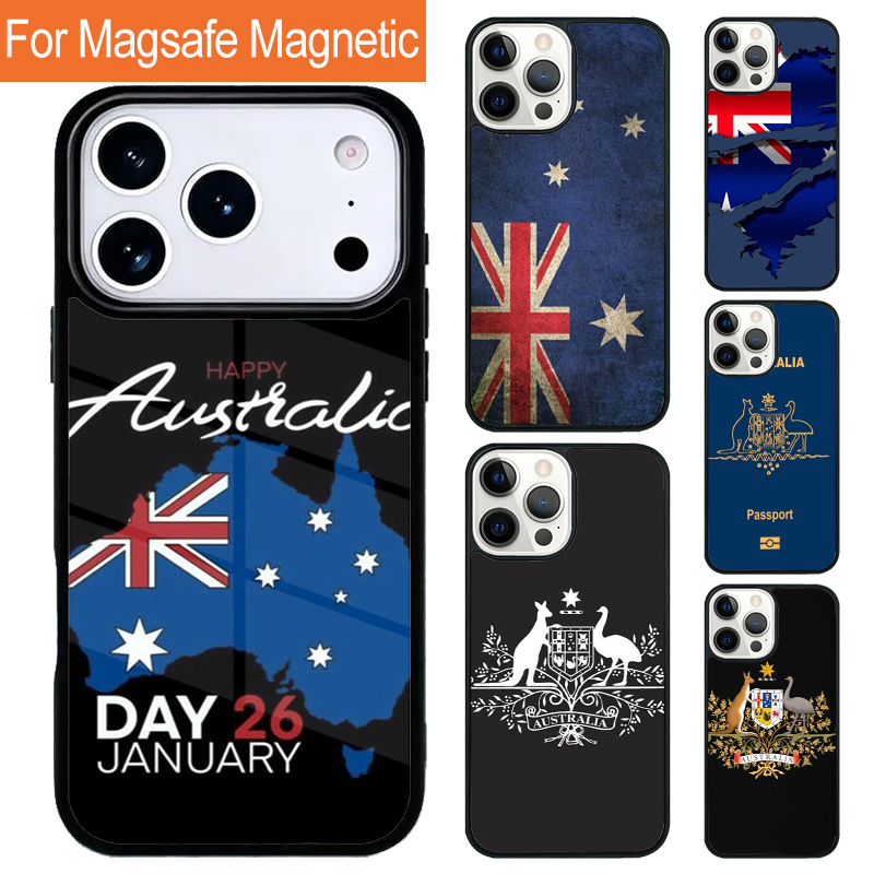 Phone Cases Australia - Coat Arms of Australia Magnetic Wireless
