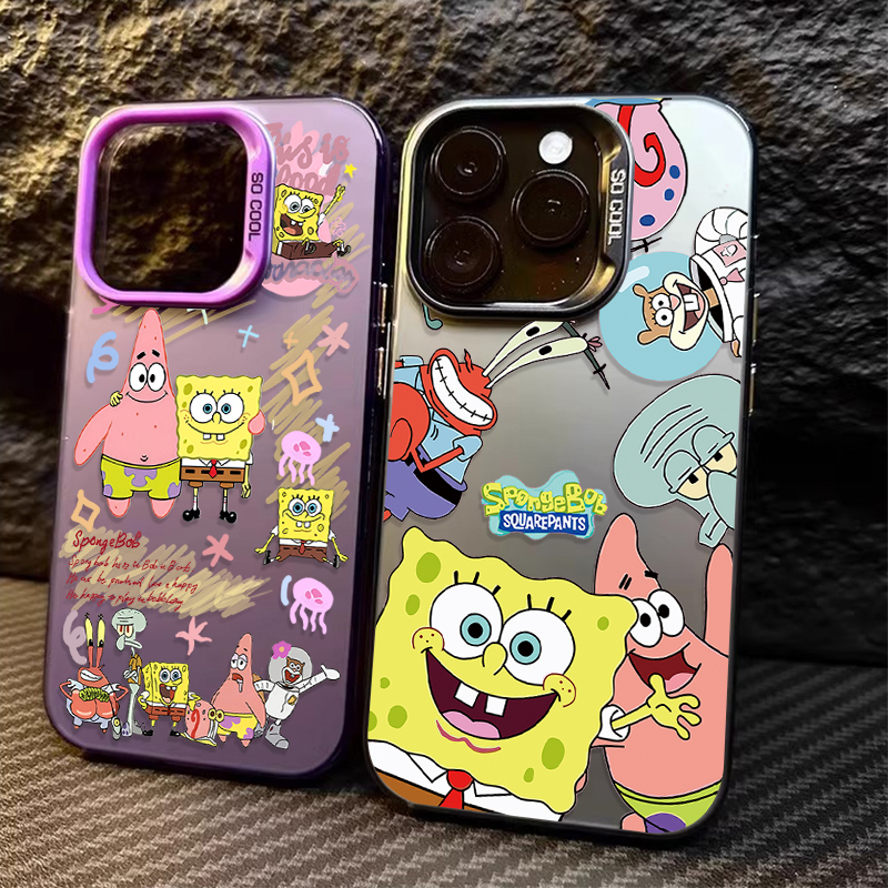 Phone Cases Samsung S25 Ultra - SpongeBob Patrick Star Hard Case for