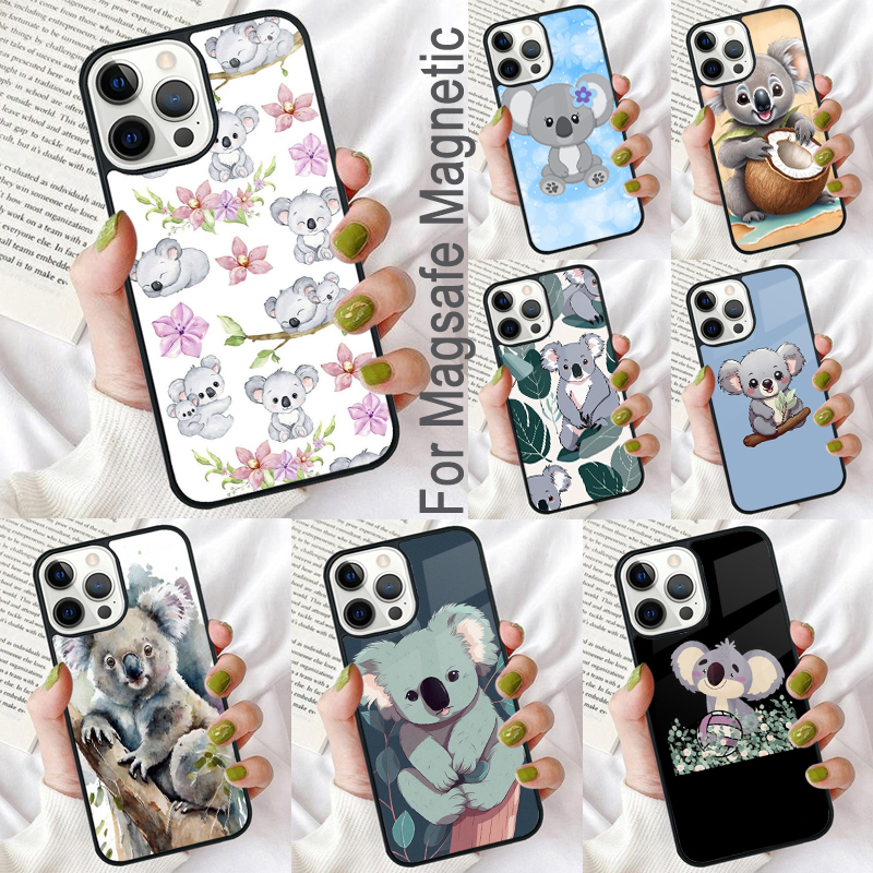 Phone Cases Australia - Cute Australia Koala Art Soft Phone