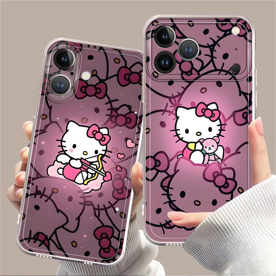 Phone Cases Xs - Sanrio Hello Kitty Clear Soft Silicone