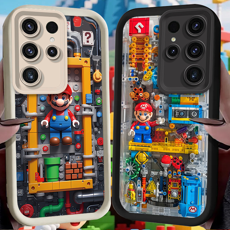 Phone Cases For Samsung S21 5G - Toy Blocks M-Marios Phone Case for