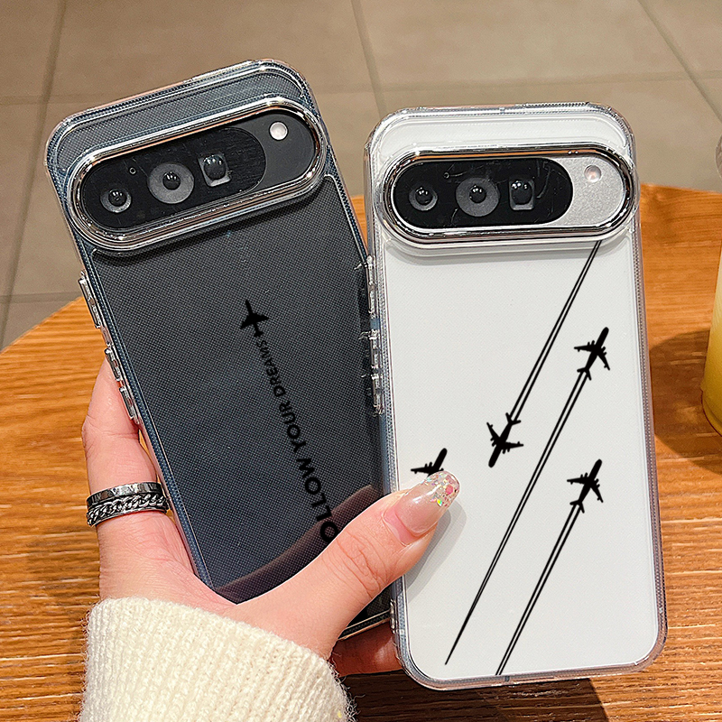 Airplane Line Pattern TPU Phon - Phone Cases Google Pixel 10 Pro のレビューと価格