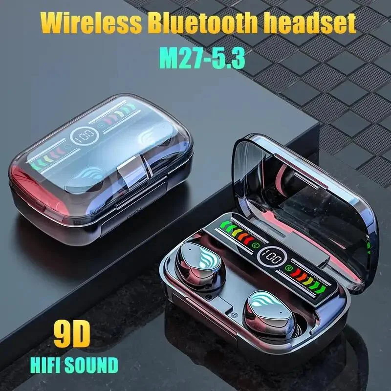 M27 TWS Bluetooth Headphones W - Phone Cases Pk のレビューと価格