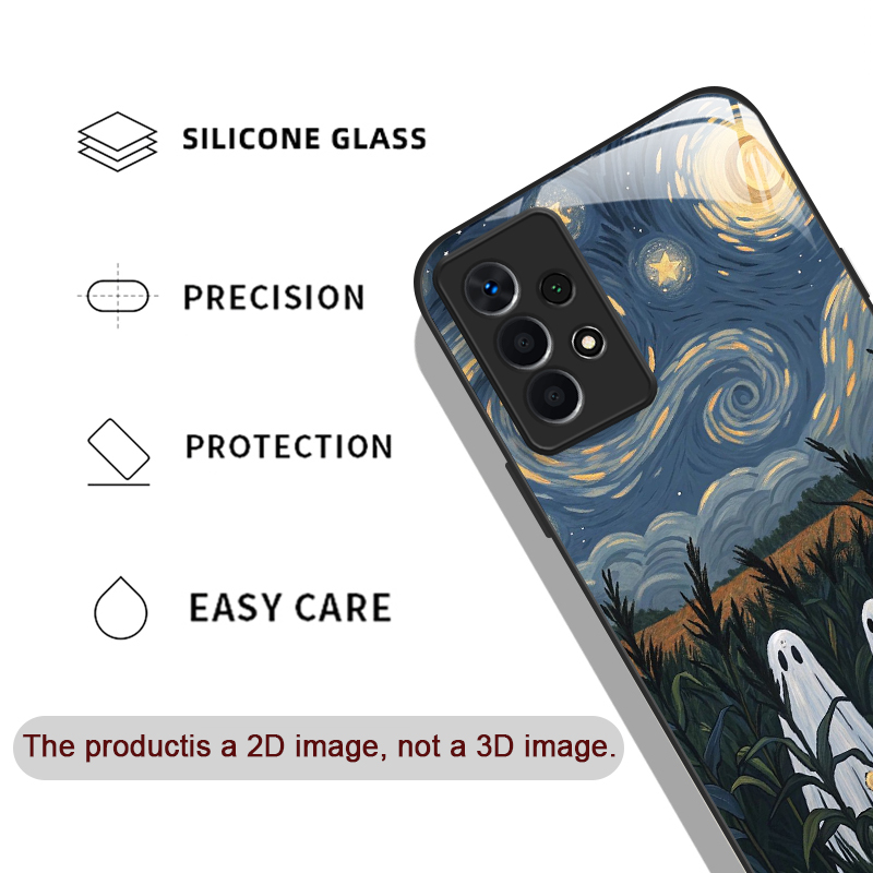 Funny Ghost Abstract Art Patte - Phone Cases For Samsung S21 5G のレビューと価格