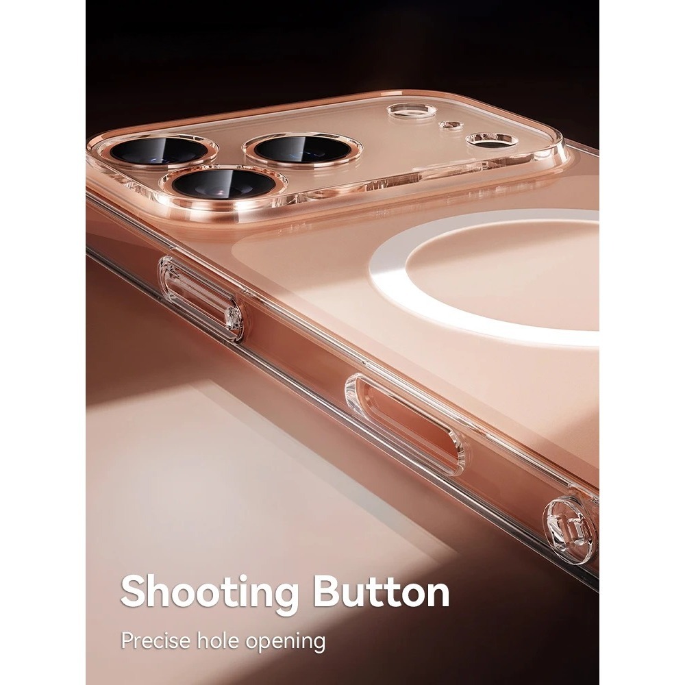 New Magnetic Case For IPhone17 - Transparent Thin Case のレビューと価格