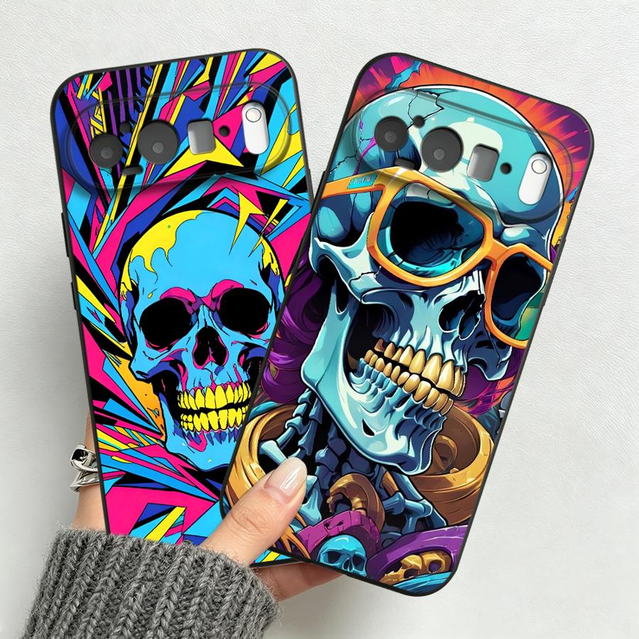 Neon Pop Art Skull Case for Go - Phone Cases Google Pixel 10 Pro のレビューと価格