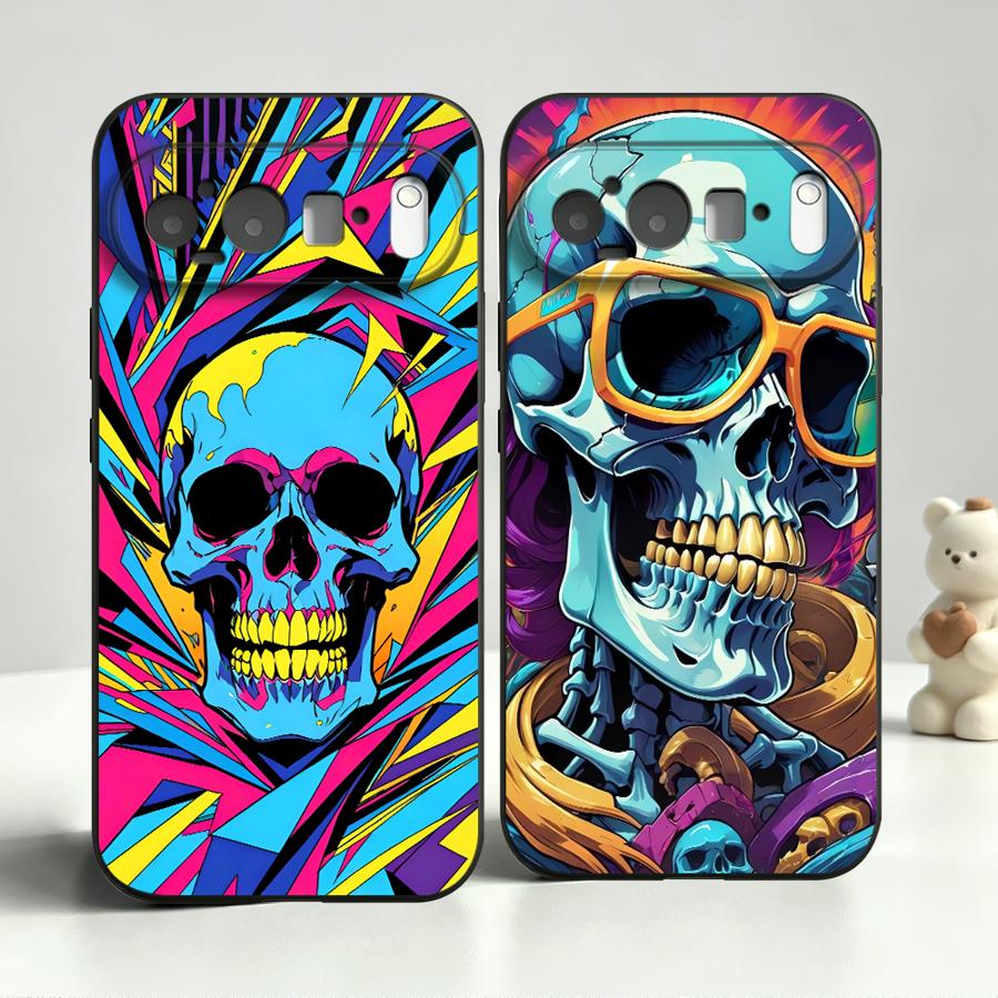 Neon Pop Art Skull Case for Go - Phone Cases Google Pixel 10 Pro のレビューと価格