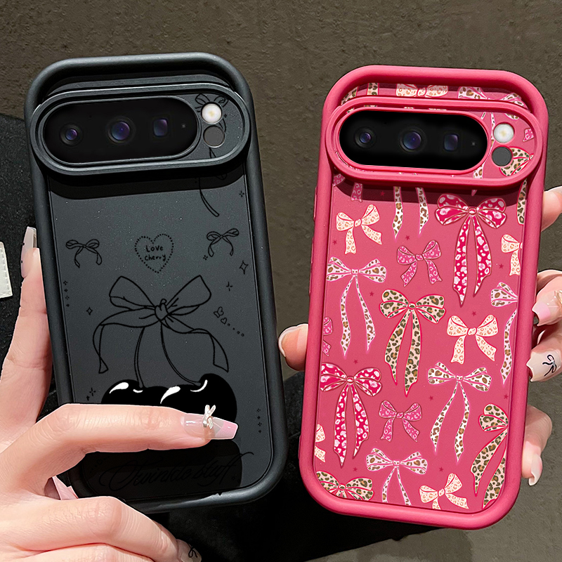 Love Hearts Bow Pattern Phone  - Phone Cases Google Pixel 10 Pro のレビューと価格