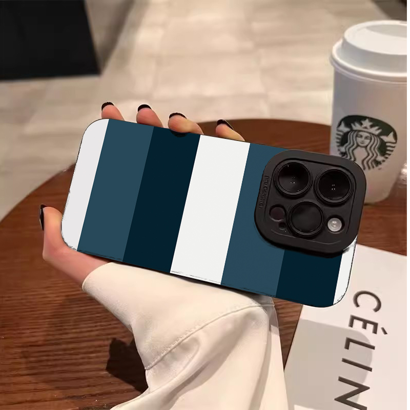 Blue White Striped Pattern Pho - Phone Cases Samsung S25 Ultra のレビューと価格