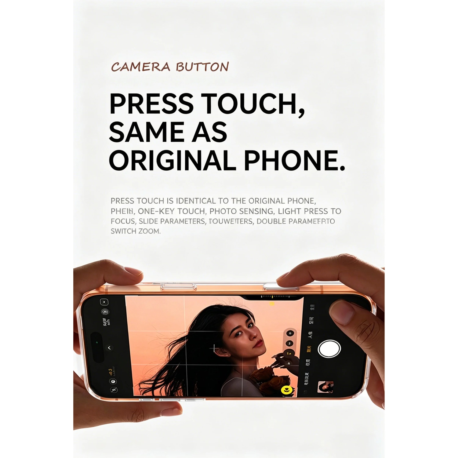 Magnetic Clear Case for iPhone - Transparent Thin Case のレビューと価格