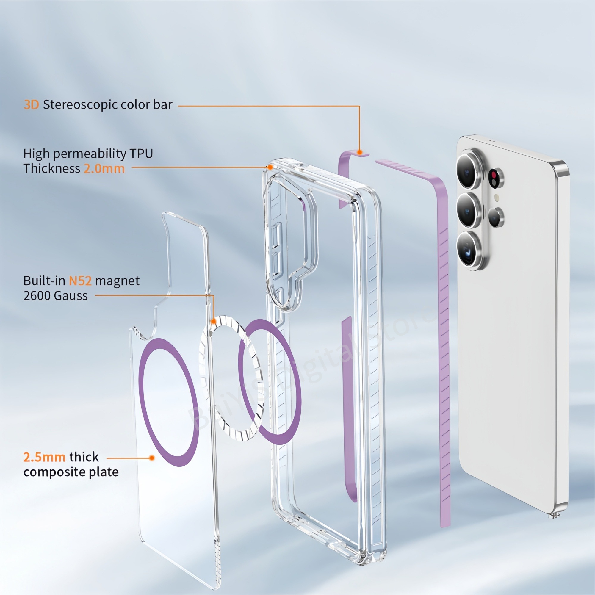 Transparent For Magsafe Phone  - Clear Magsafe Case のレビューと価格