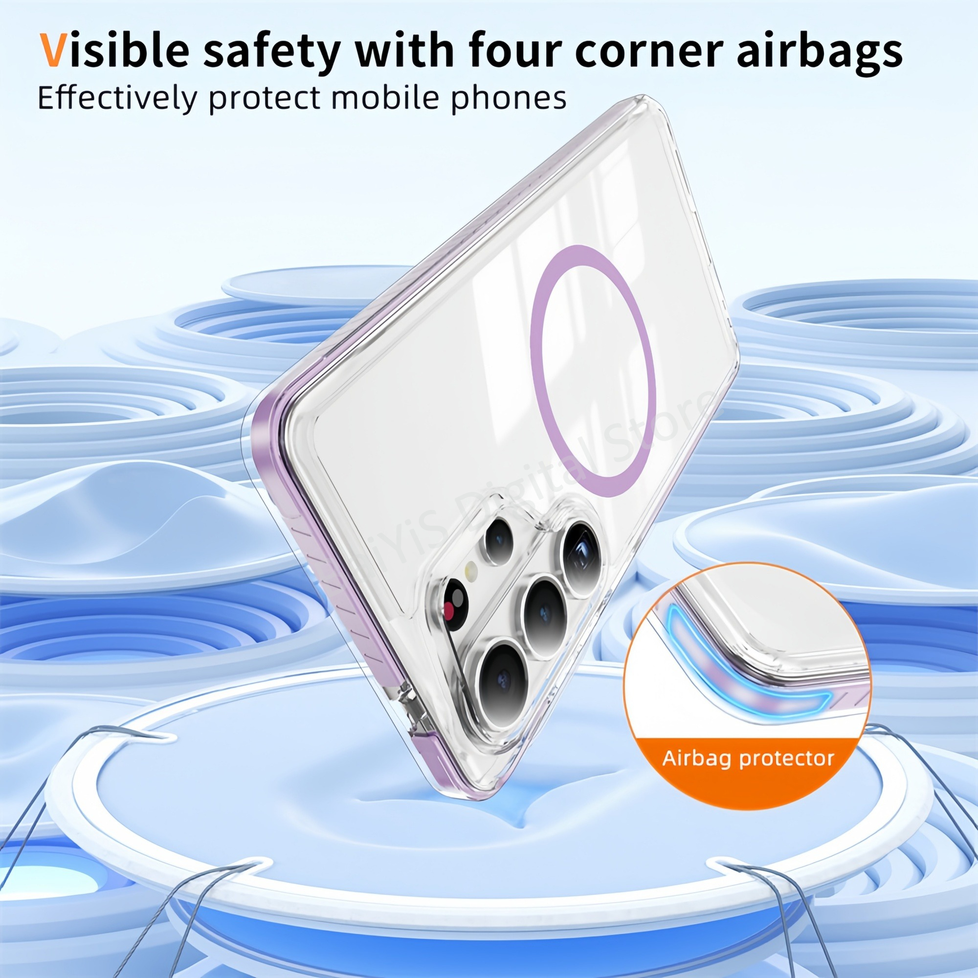 Transparent For Magsafe Phone  - Clear Magsafe Case のレビューと価格