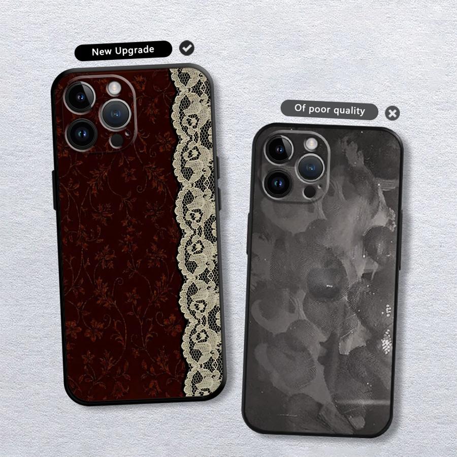 Black And Red Sexy Lace Phone  - Phone Cases Xs のレビューと価格
