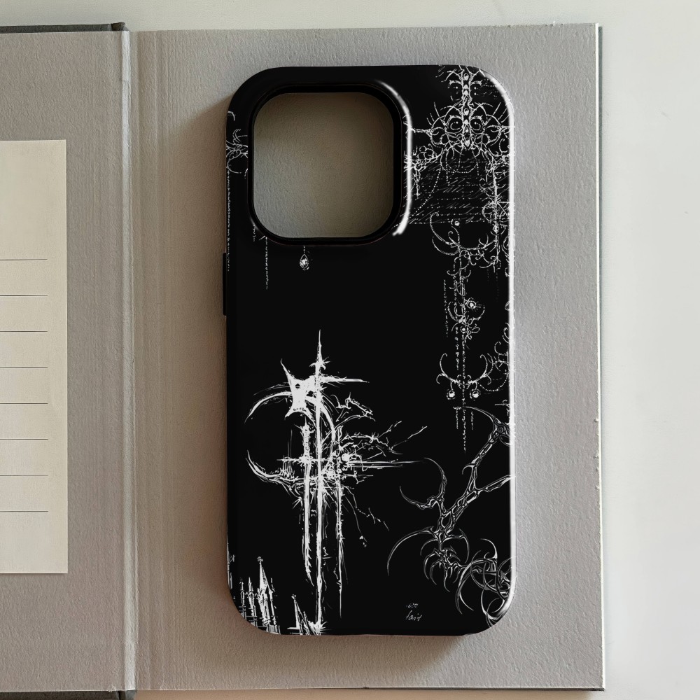 Luxury Gothic Style Cross Patt - Phone Cases Arc のレビューと価格