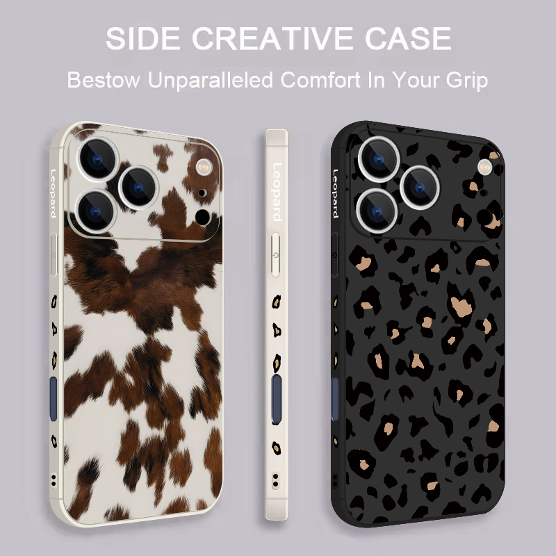 Leopard Print TPU Phone Case F - Phone Cases With Straps のレビューと価格