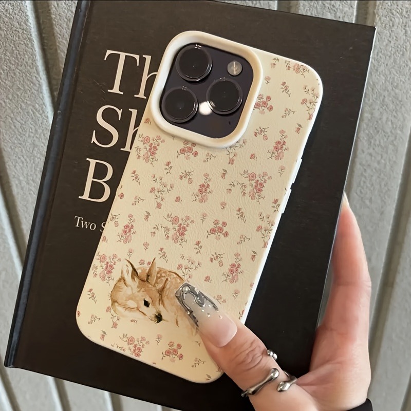 Cute Deer Full Floral Pattern  - Phone Cases Xs のレビューと価格