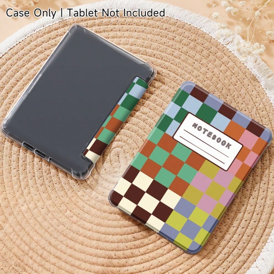 Multi Colored Grid Notebook Pa - Transparent Thin Case のレビューと価格