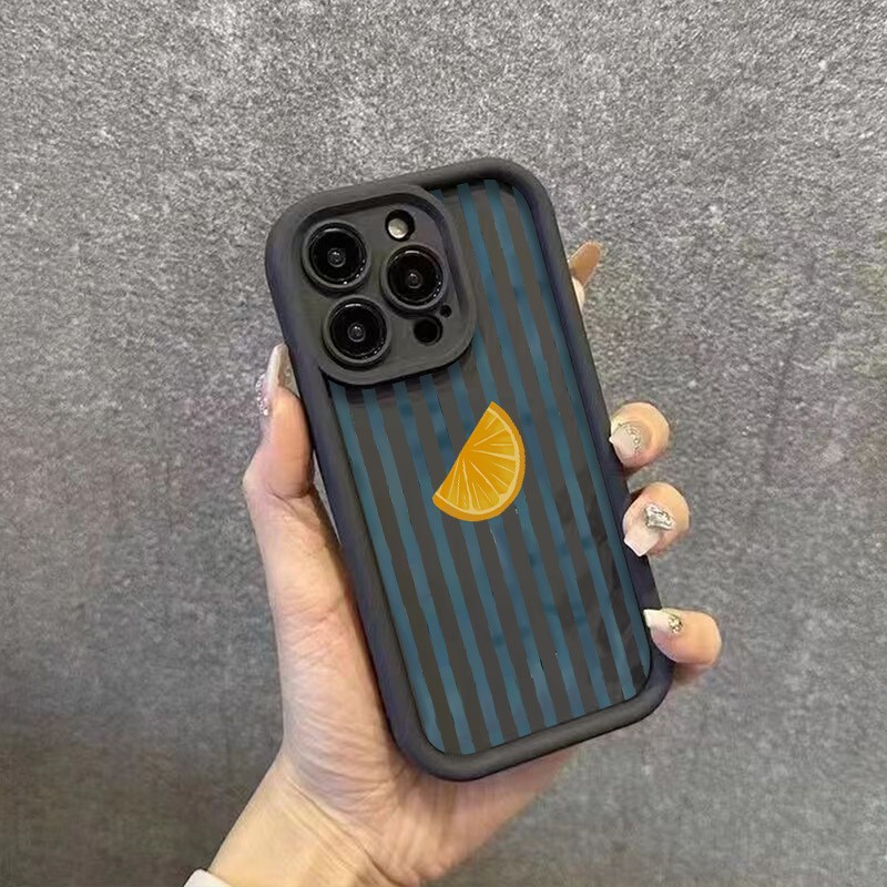 Striped Lemon Slice Pattern Ph - Phone Cases Redmi のレビューと価格