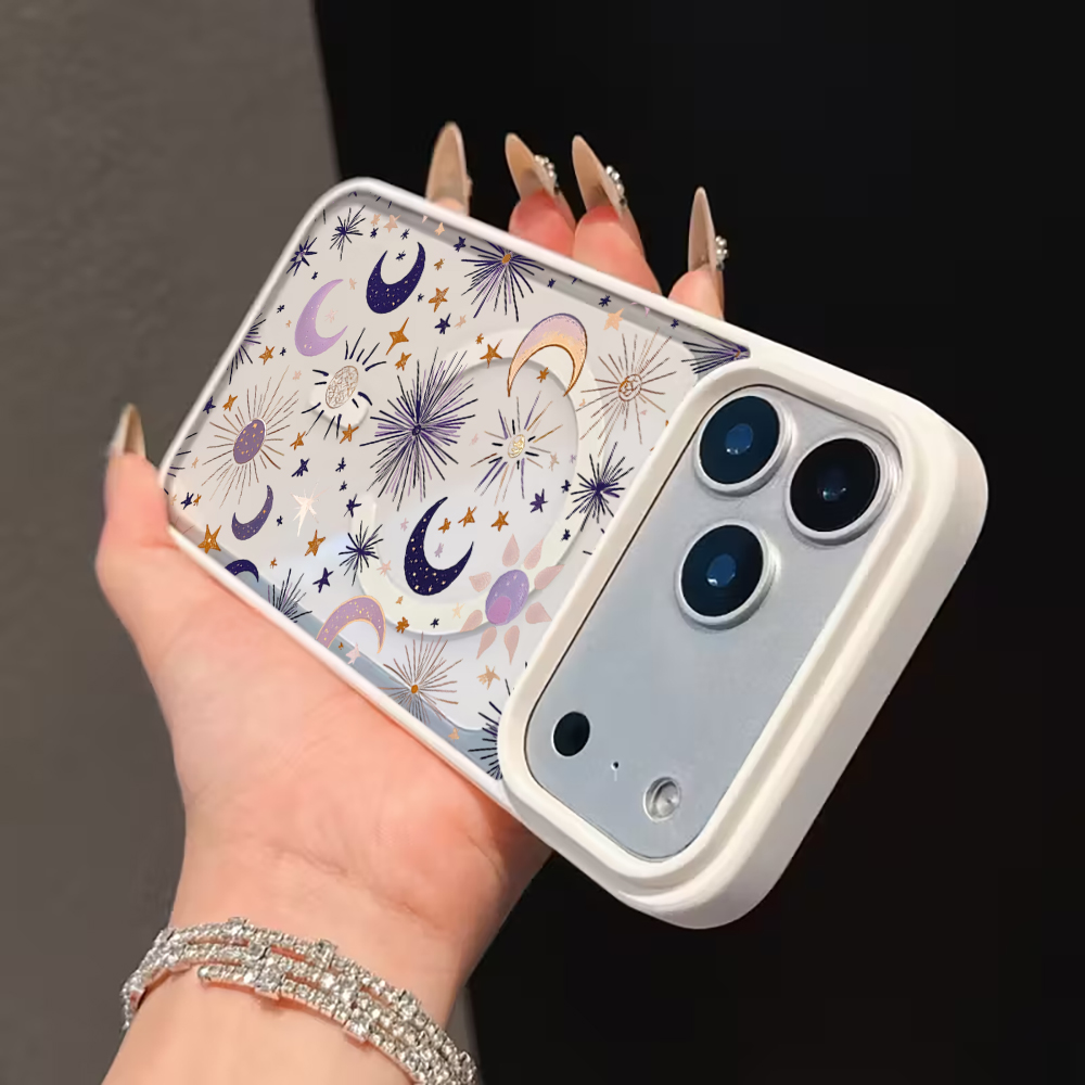Stars Moon Y2K Clear Case For  - Clear Magsafe Case のレビューと価格