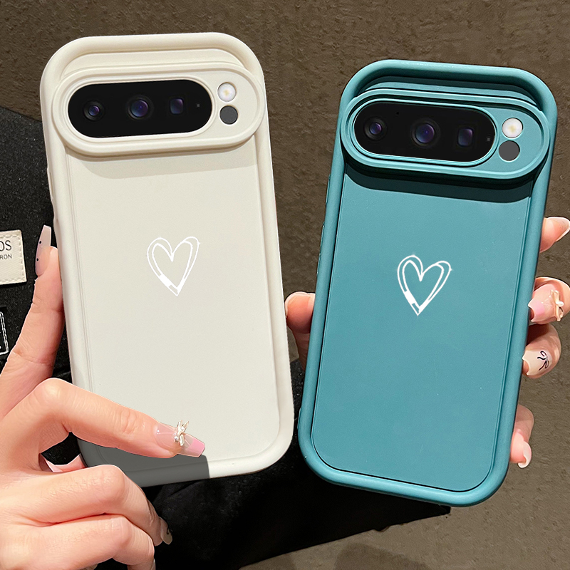 Simple Love Pattern Soft Case  - Phone Cases Google Pixel 10 Pro のレビューと価格
