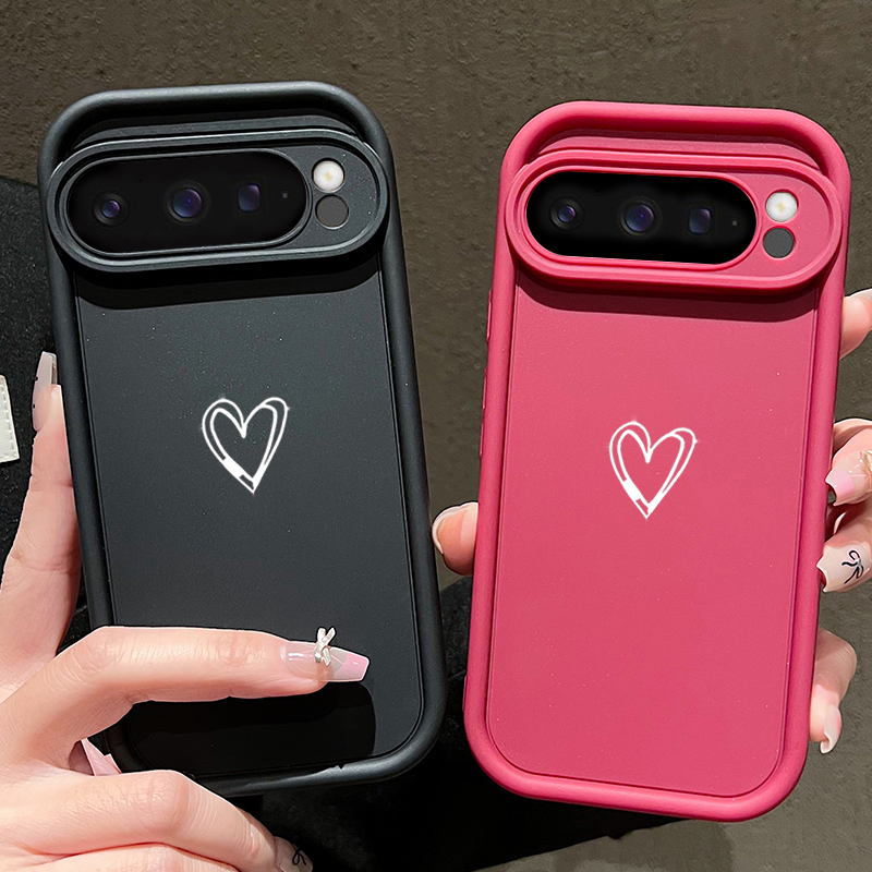 Simple Love Pattern Soft Case  - Phone Cases Google Pixel 10 Pro のレビューと価格