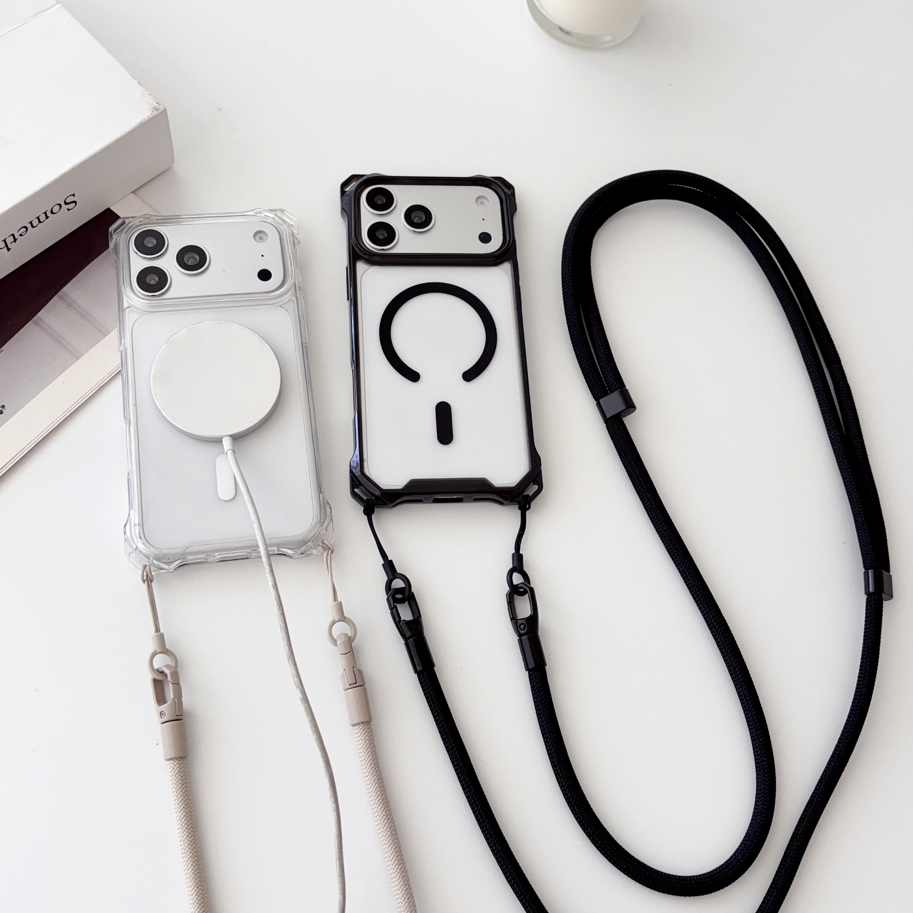 Clear Magnetic Lanyard Phone C - Clear Magsafe Case のレビューと価格