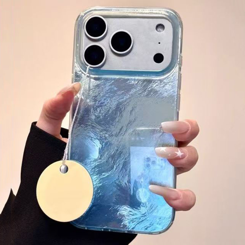INS Style Blue Blending Print  - Phone Cases Blue のレビューと価格