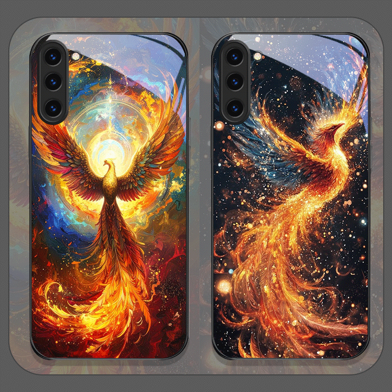 Aesthetic Phoenix Fire Feather - Phone Cases Samsung S25 Ultra のレビューと価格