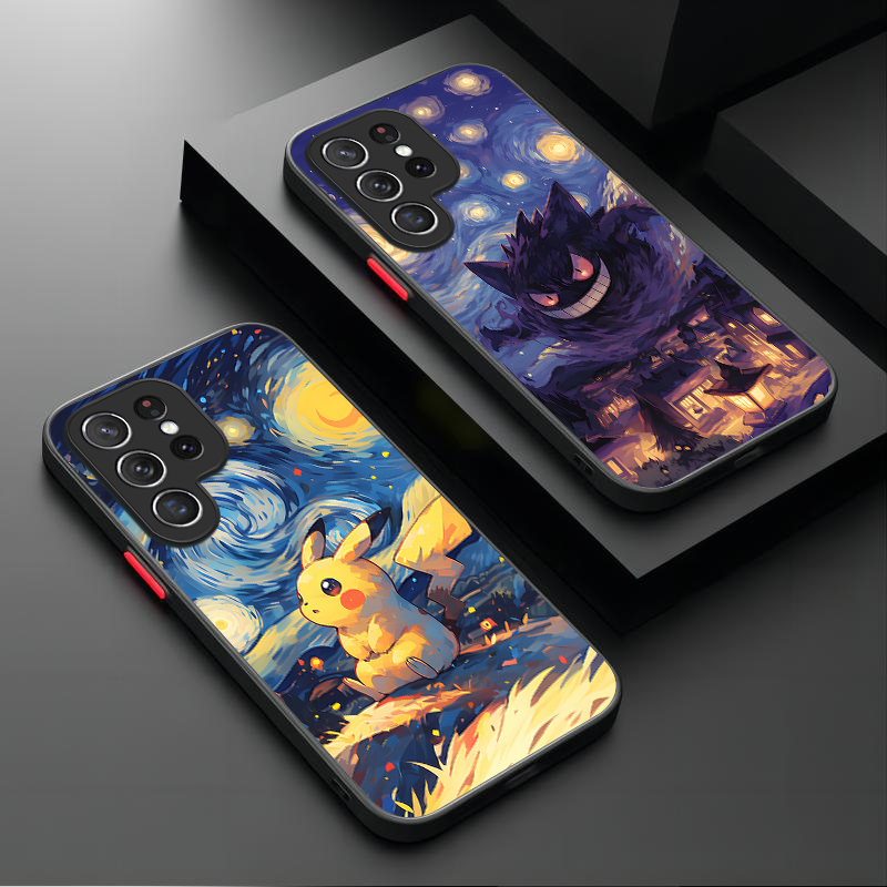 Pokemon Gengar Pikachu Case Fo - Phone Cases For Samsung S21 5G のレビューと価格