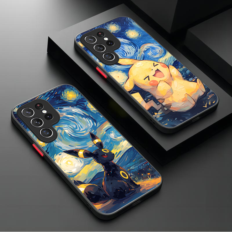 Pokemon Gengar Pikachu Case Fo - Phone Cases For Samsung S21 5G のレビューと価格
