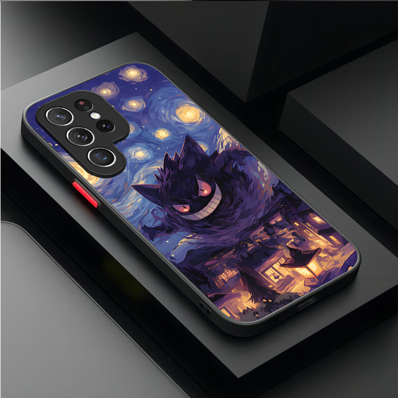 Pokemon Gengar Pikachu Case Fo - Phone Cases For Samsung S21 5G のレビューと価格