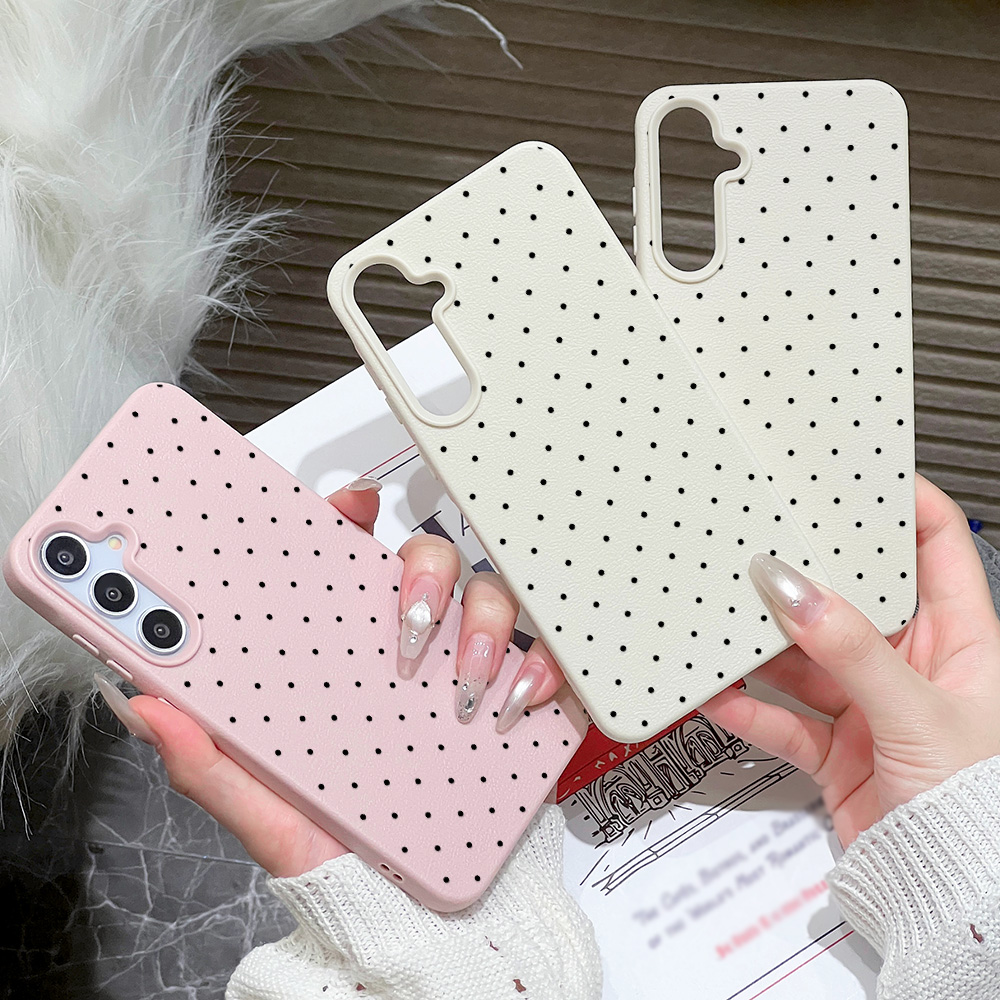 Ins Polka Dots Phone Case For  - Phone Cases Samsung S25 Ultra のレビューと価格