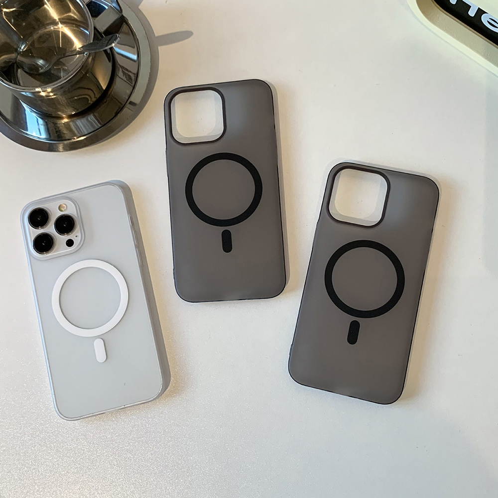 Matte Transparent Magnetic Cas - Transparent Thin Case のレビューと価格