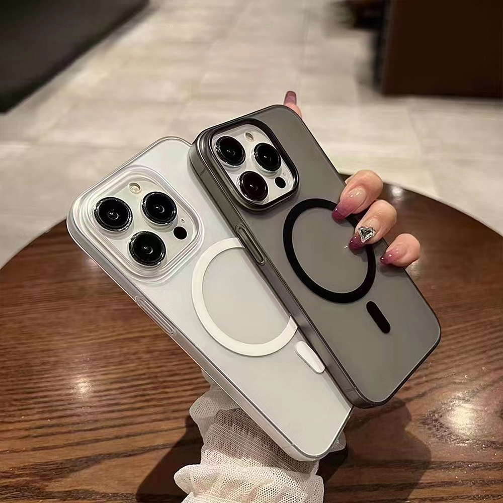 Matte Transparent Magnetic Cas - Transparent Thin Case のレビューと価格