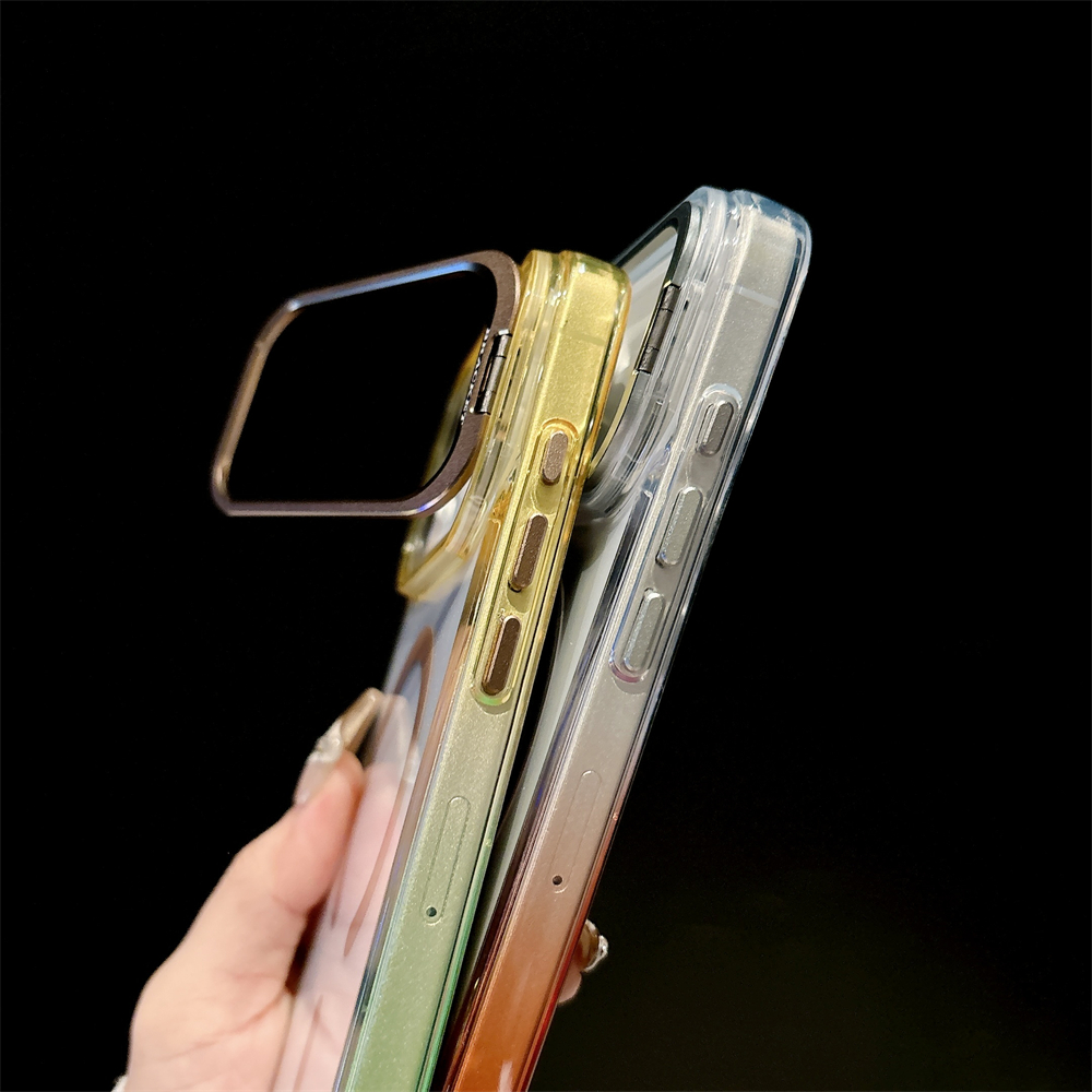 Lens Stand Holder Gradient Tra - Clear Magsafe Case のレビューと価格