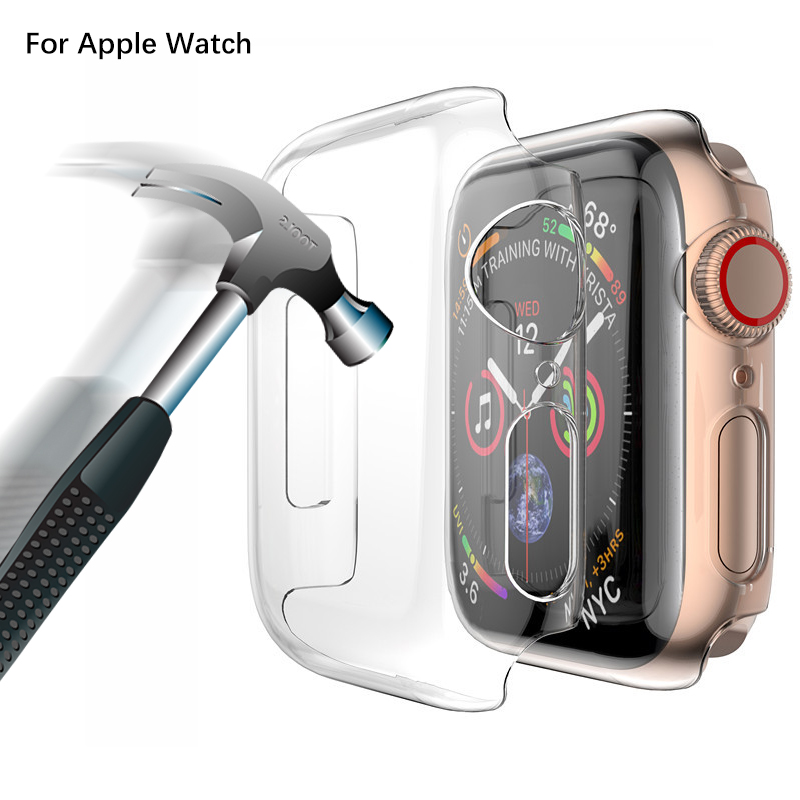 1PC 44\40mm Ultra-thin Hard Sc - Transparent Thin Case のレビューと価格