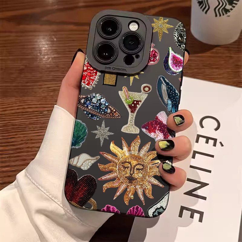 Fashion Black Collage Pattern  - Phone Cases Arc のレビューと価格