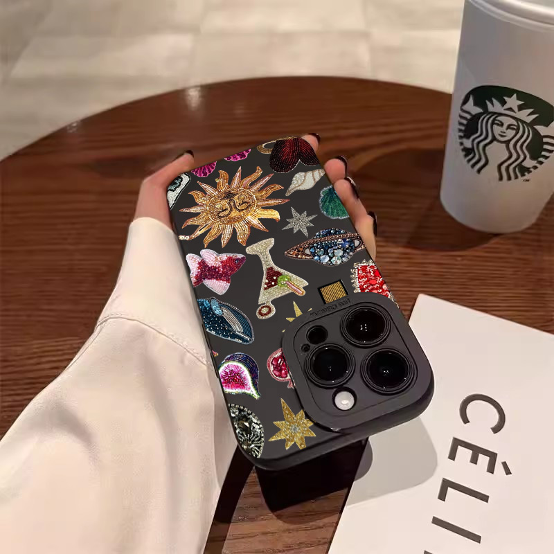 Fashion Black Collage Pattern  - Phone Cases Arc のレビューと価格