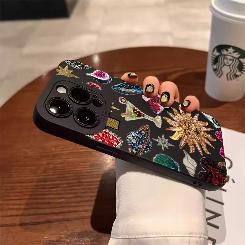 Fashion Black Collage Pattern  - Phone Cases Arc のレビューと価格