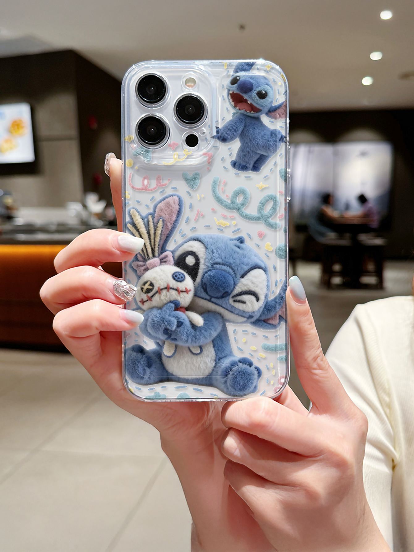 Disney phone case Stitch Tooth - Phone Cases Unique のレビューと価格