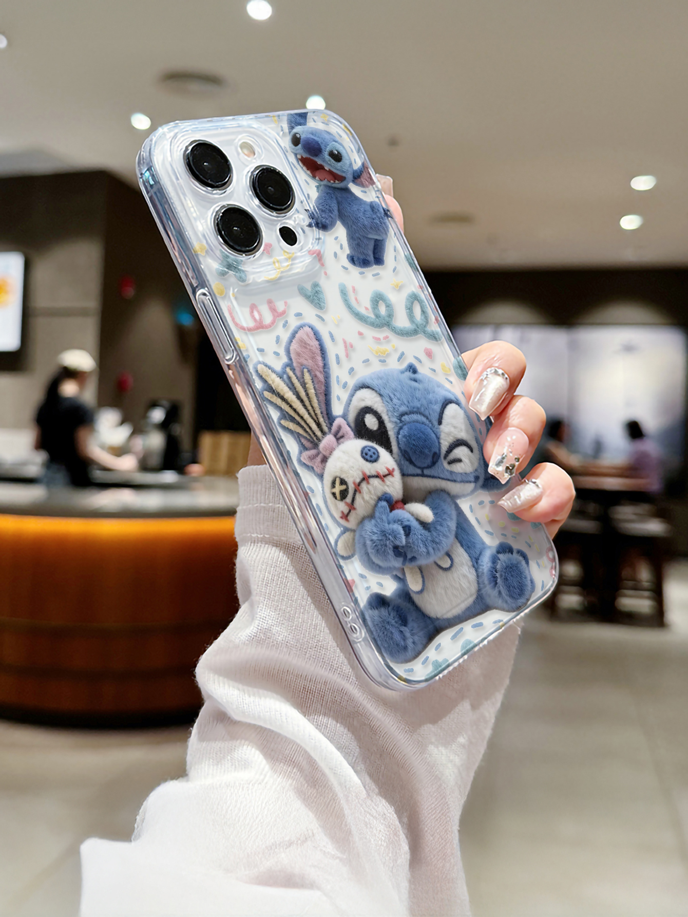 Disney phone case Stitch Tooth - Phone Cases Unique のレビューと価格