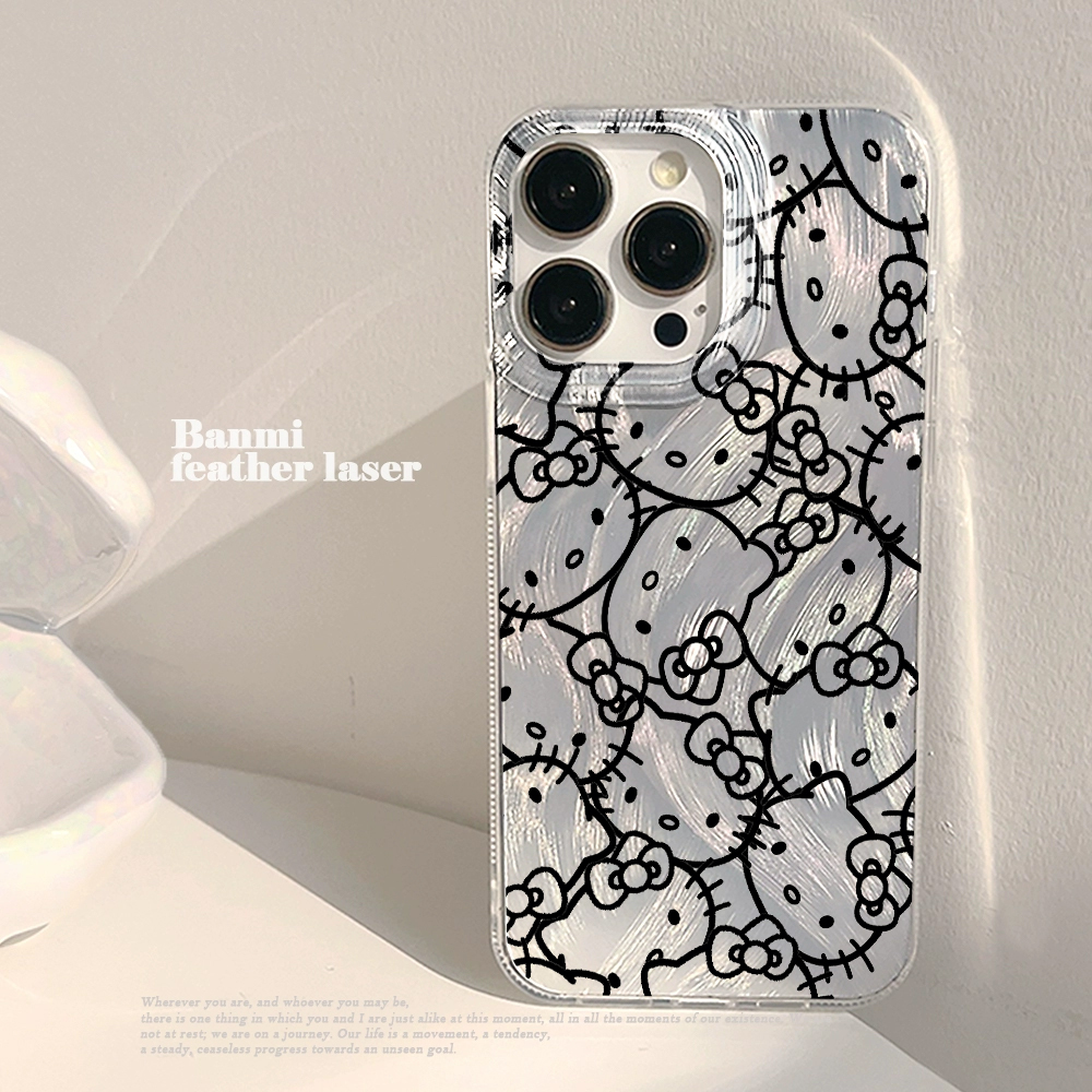 Luxury Fashion Laser HelloKitt - Phone Cases Unique のレビューと価格