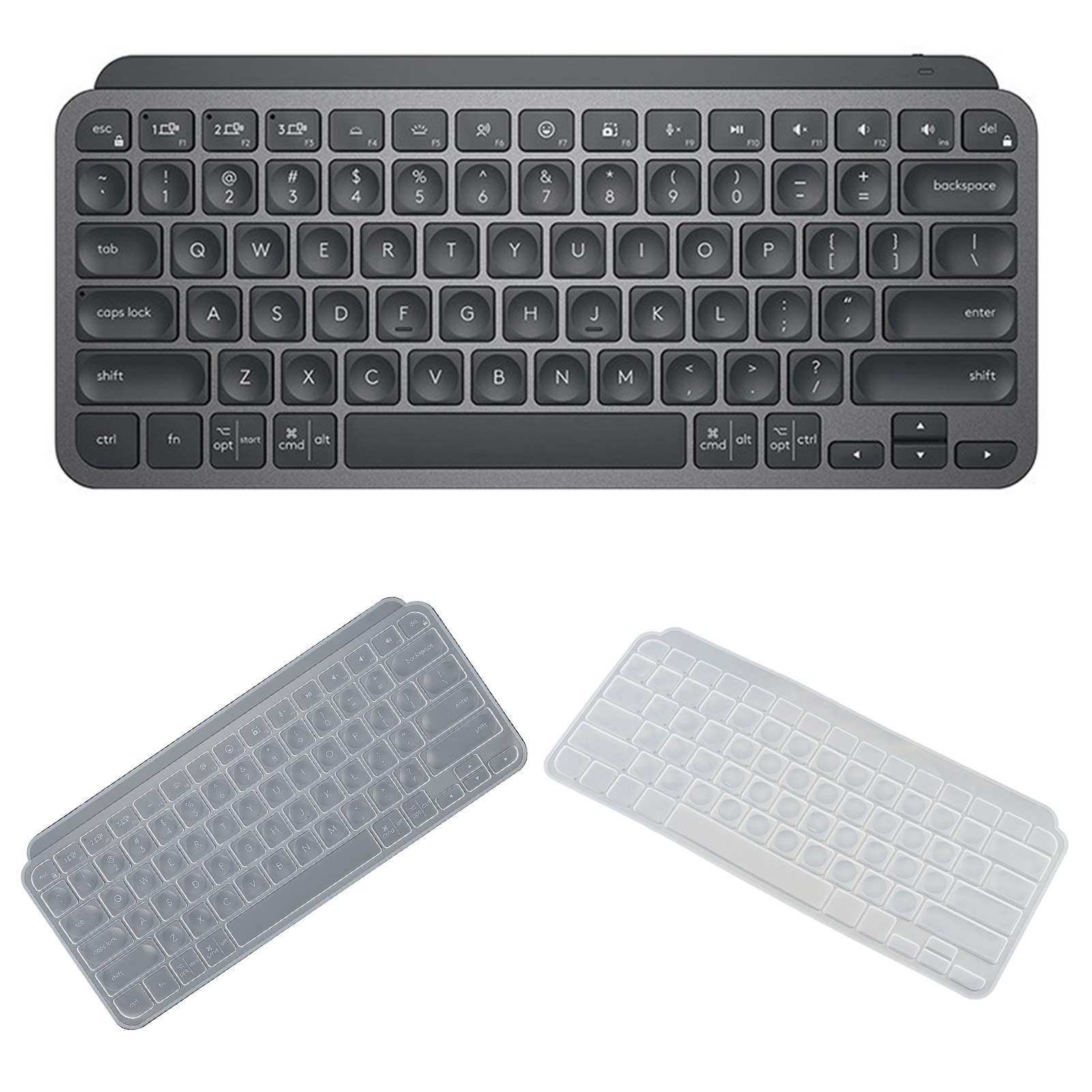 Keyboard Cover For Logi Tech M - Transparent Thin Case のレビューと価格