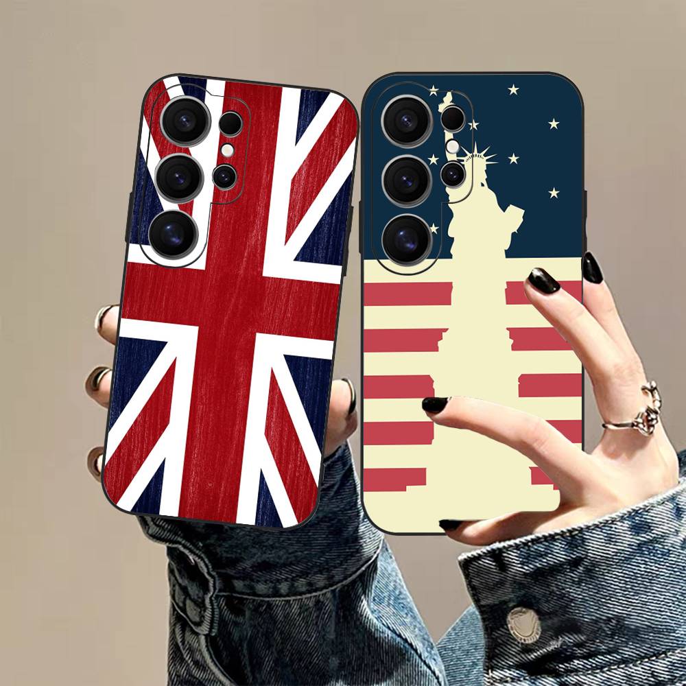 England British English Uk Fla - Phone Cases Uk Samsung のレビューと価格
