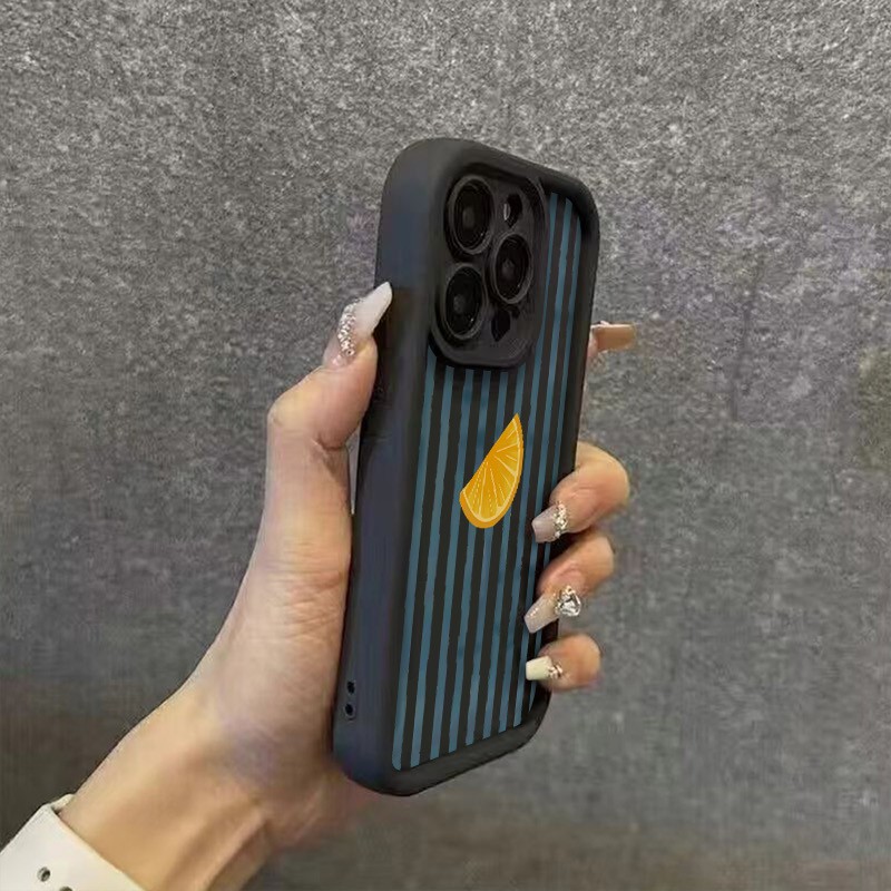 Striped Lemon Slice Pattern Ph - Phone Cases Xs のレビューと価格